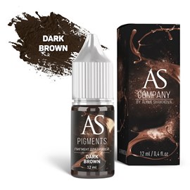 "Пигменты Алины Шаховой" Dark brown (Брюнет)