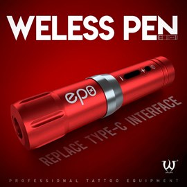 AVA EP8 Wireless Pen Red