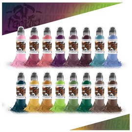 World Famous Ink A.D. Pancho 16 Colors Set