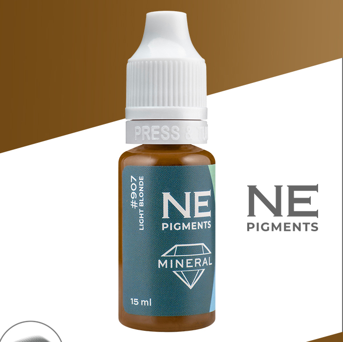 NE Pigments Минеральный пигмент Блондин Светлый №907