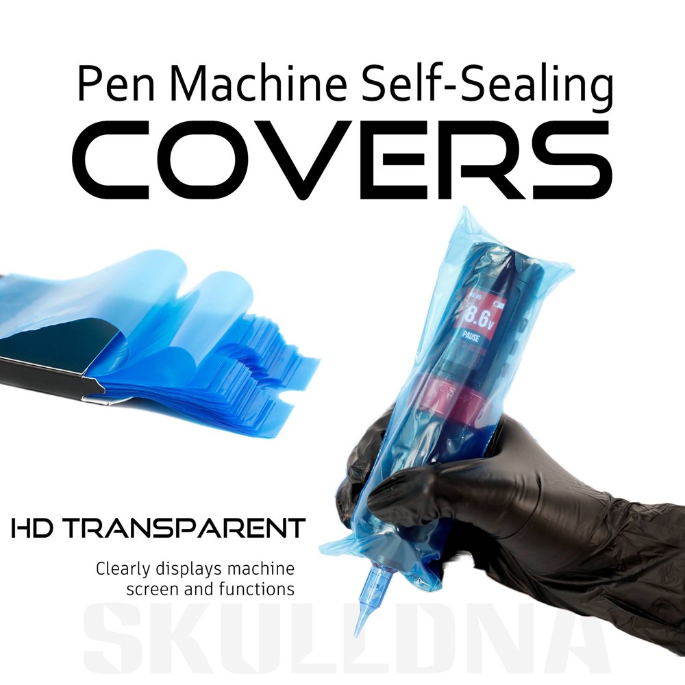 Барьерная защита на машинку SKULL DNA Self-sealing Cover Grey
