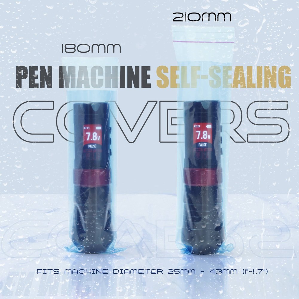 Барьерная защита на машинку SKULL DNA Self-sealing Cover Pink