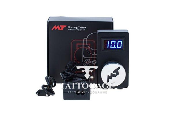 Блок питания Mustang Tattoo Power Box Practic Черный Муар PBP1