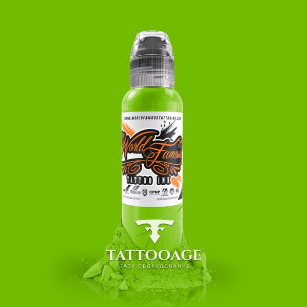 World Famous Ink Northern Lights Green